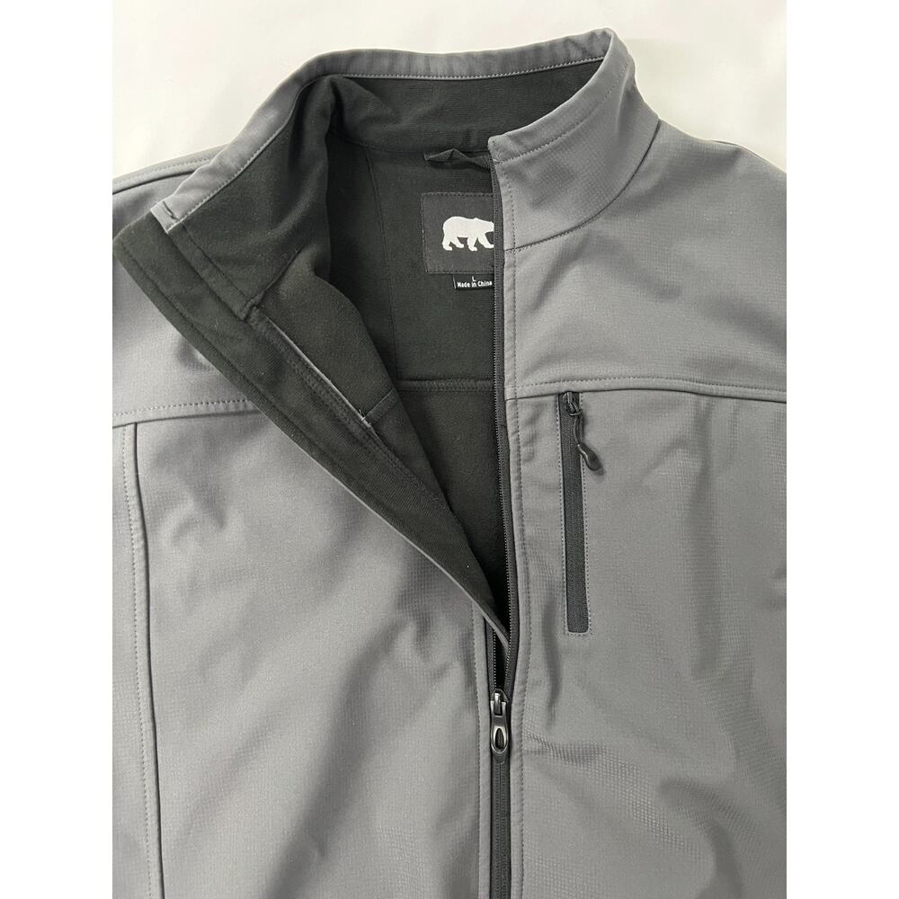 Threadbare Men's Gray Shell Vest - Picture 7 of 8